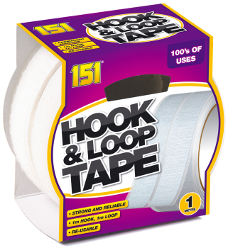 151 Hook & Loop Tape 1m 2pc 151 Hook & Loop Tape 1m 2pc